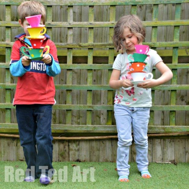Children Tea Party Games
 How To Paper Teacup Party Games