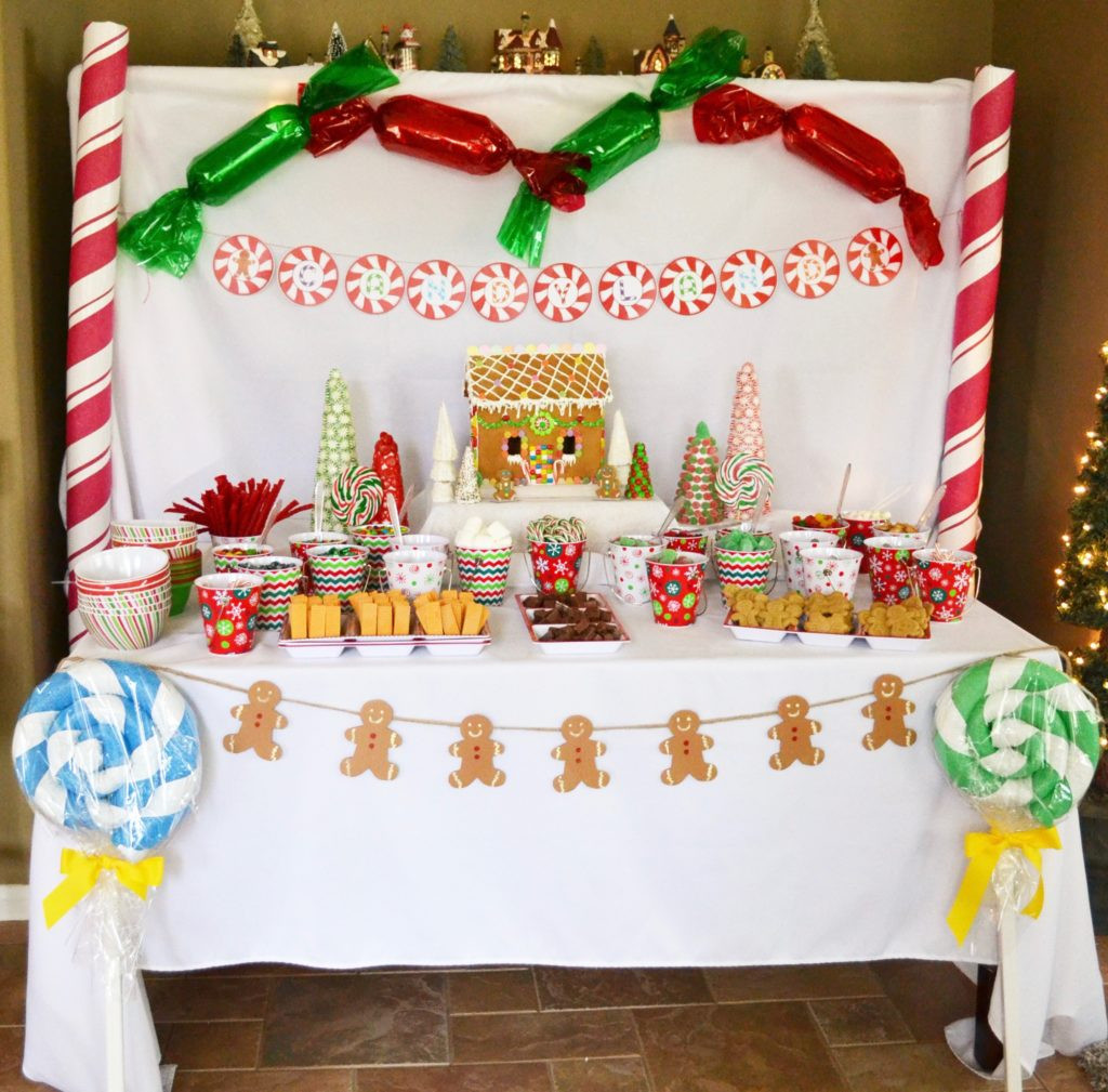 Children'S Holiday Party Ideas
 Candy Land Christmas Party Smash Cake