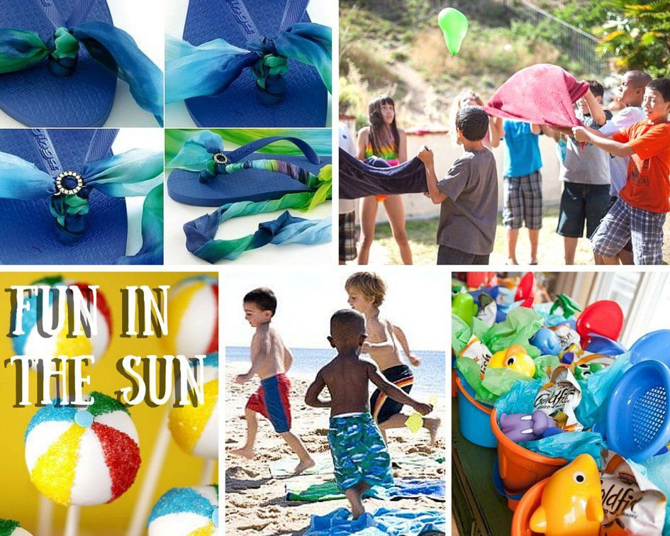 Childrens Beach Party Ideas
 Beach Party Ideas for Kids