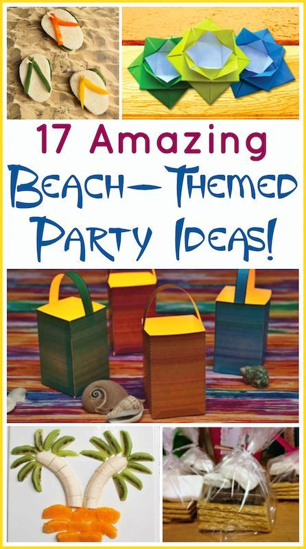 Childrens Beach Party Ideas
 17 Beach Theme Party Ideas that both kids and adults will