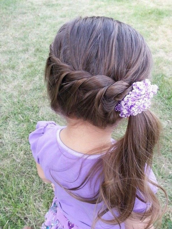 Childrens Wedding Hairstyles
 50 Cute Little Girl Hairstyles with