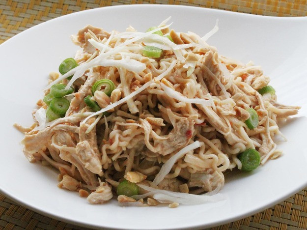 Chinese Cold Noodles Recipe
 Easy Cold Sesame Noodles With Shredded Chicken