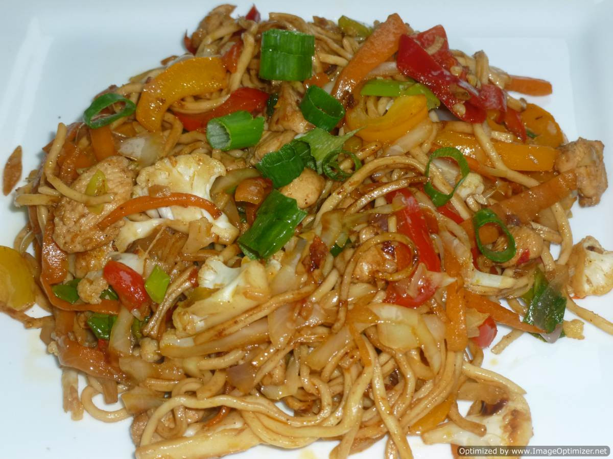 Chinese Noodles Recipe With Chicken
 Recipe Chicken and ve able hakka noodles