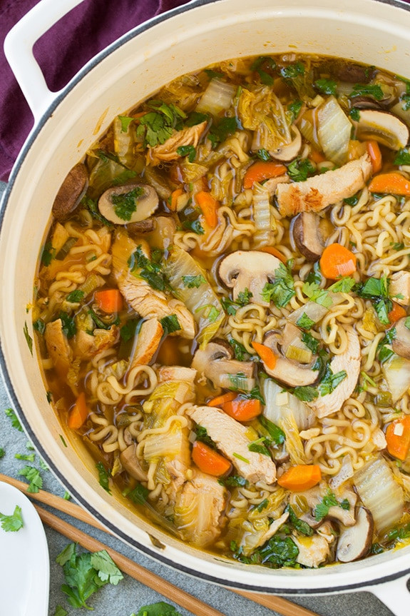 Chinese Noodles Recipe With Chicken
 Asian Chicken Noodle Soup Cooking Classy