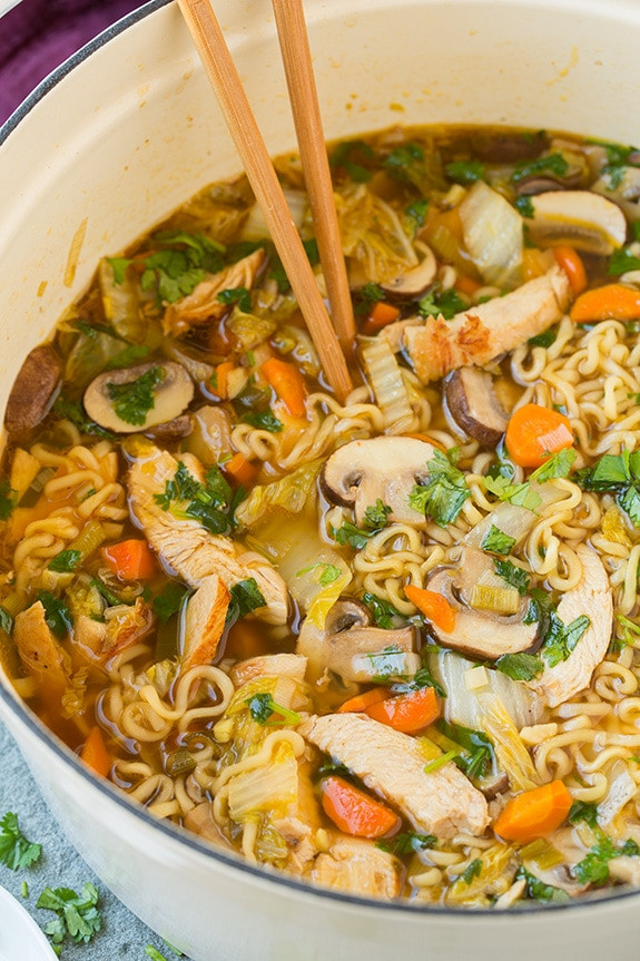Chinese Noodles Recipe With Chicken
 Asian Chicken Noodle Soup Cooking Classy