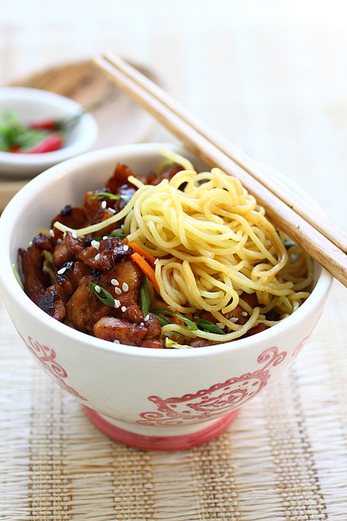 Chinese Noodles Recipe With Chicken
 Chinese Cuisine