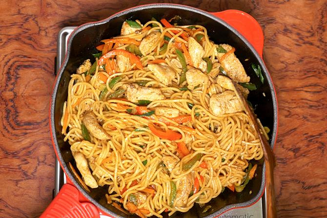Chinese Noodles Recipe With Chicken
 Chicken noodles recipe
