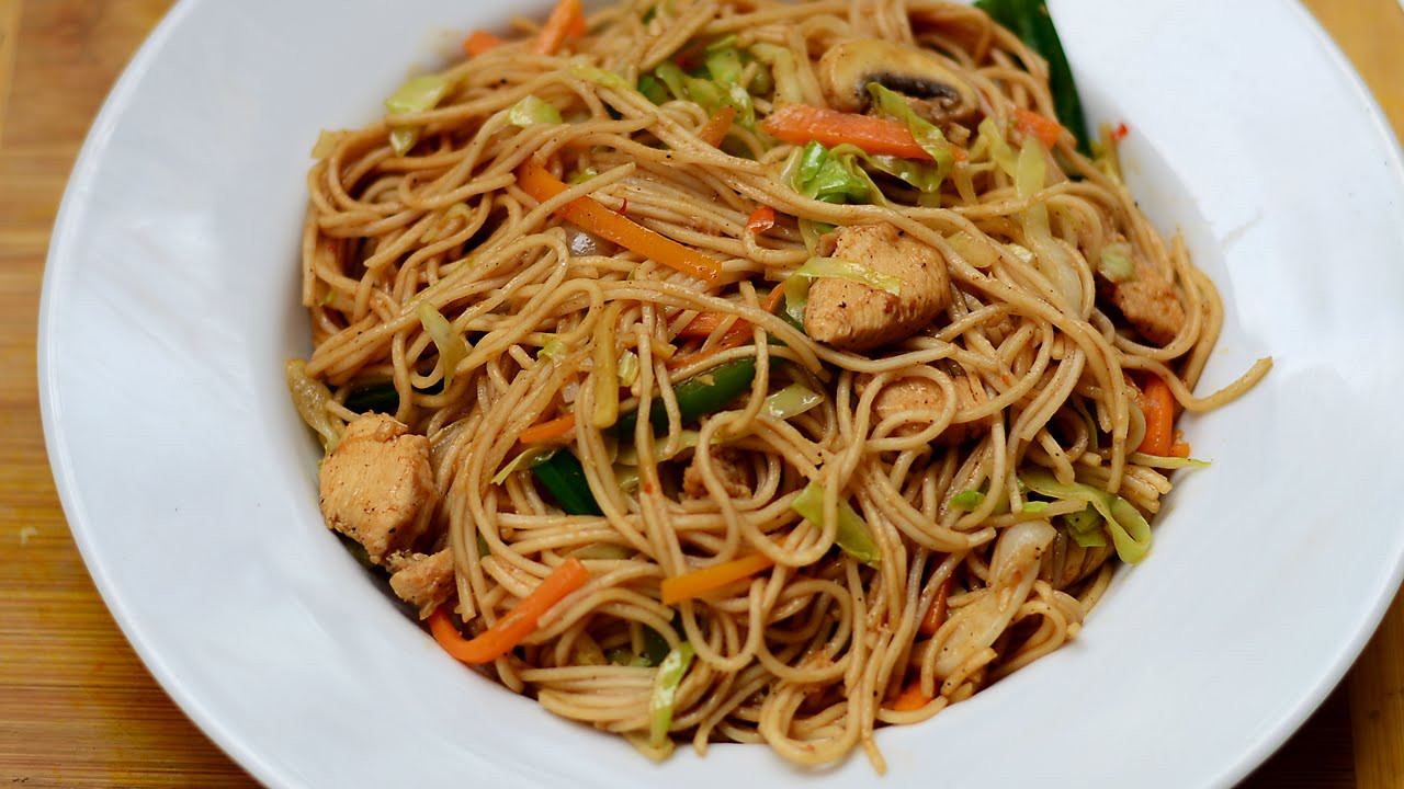 Chinese Noodles Recipe With Chicken
 Chicken Noodles Chicken Chow Mein Recipe