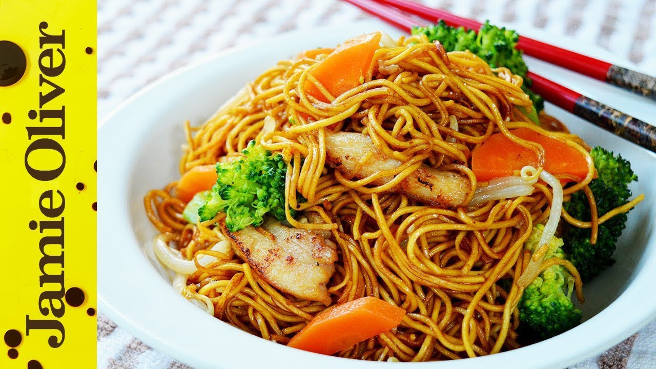 Chinese Noodles Recipe With Chicken
 Stir Fry Chicken Noodles 鸡肉炒面