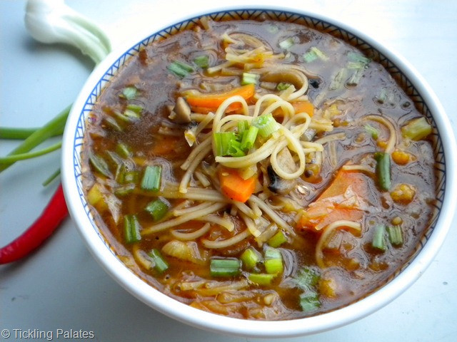 Chinese Vegetable Soup Recipes
 Chinese Ve able Noodles Soup
