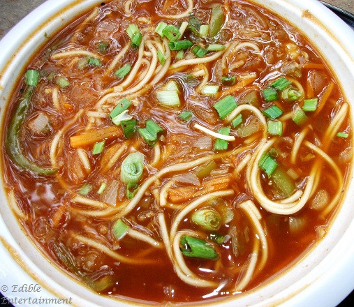 Chinese Vegetable Soup Recipes
 Edible Entertainment Chinese Ve able Noodle Soup