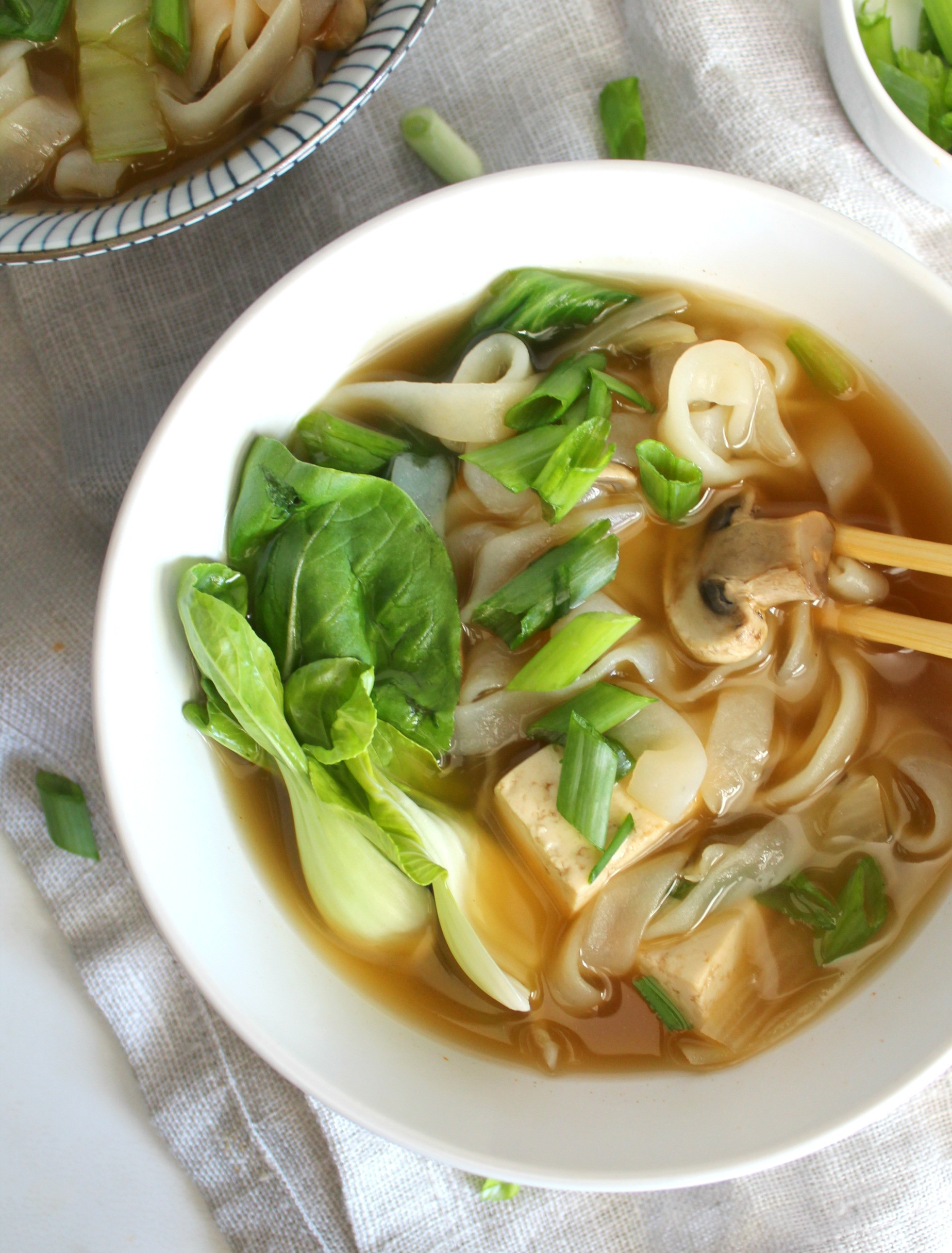 Chinese Vegetable Soup Recipes
 Asian Ve able Noodle Soup This Savory Vegan