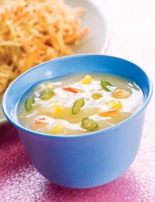 Chinese Vegetable Soup Recipes
 Sweet Corn Ve able Soup recipe Chinese Recipes