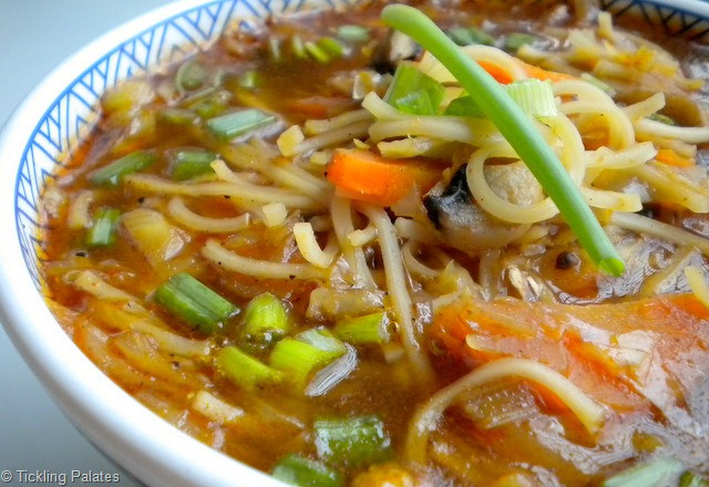 Chinese Vegetable Soup Recipes
 Tickling Palates Chinese Ve able Noodles Soup