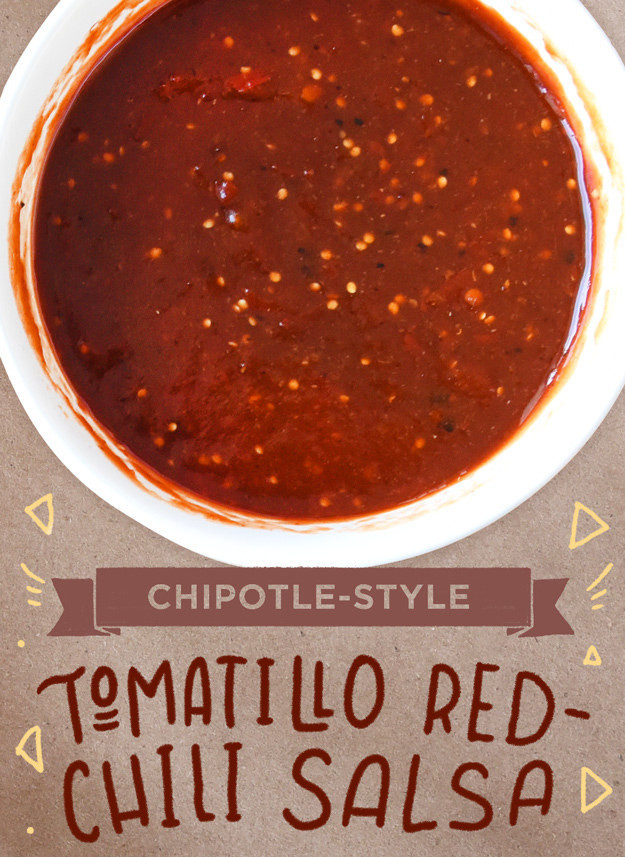 Chipotle Red Salsa Recipe
 This Is How To Make All The Salsas The Chipotle Menu