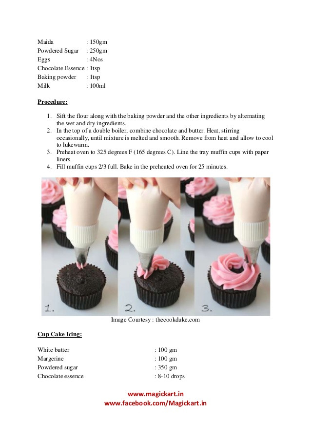 Chocolate Cakes Recipes For Kids
 Chocolate cup cake Recipes for kids in home
