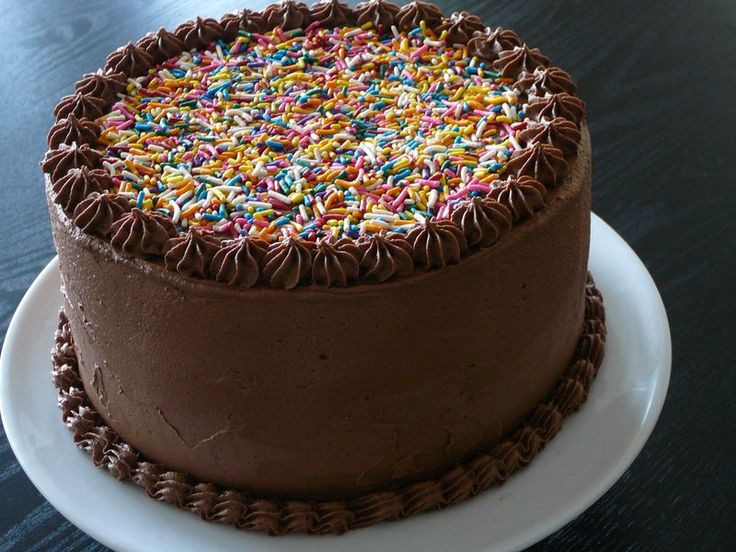 Chocolate Cakes Recipes For Kids
 Dark Moist Rich Chocolate Cake with Chocolate Frosting