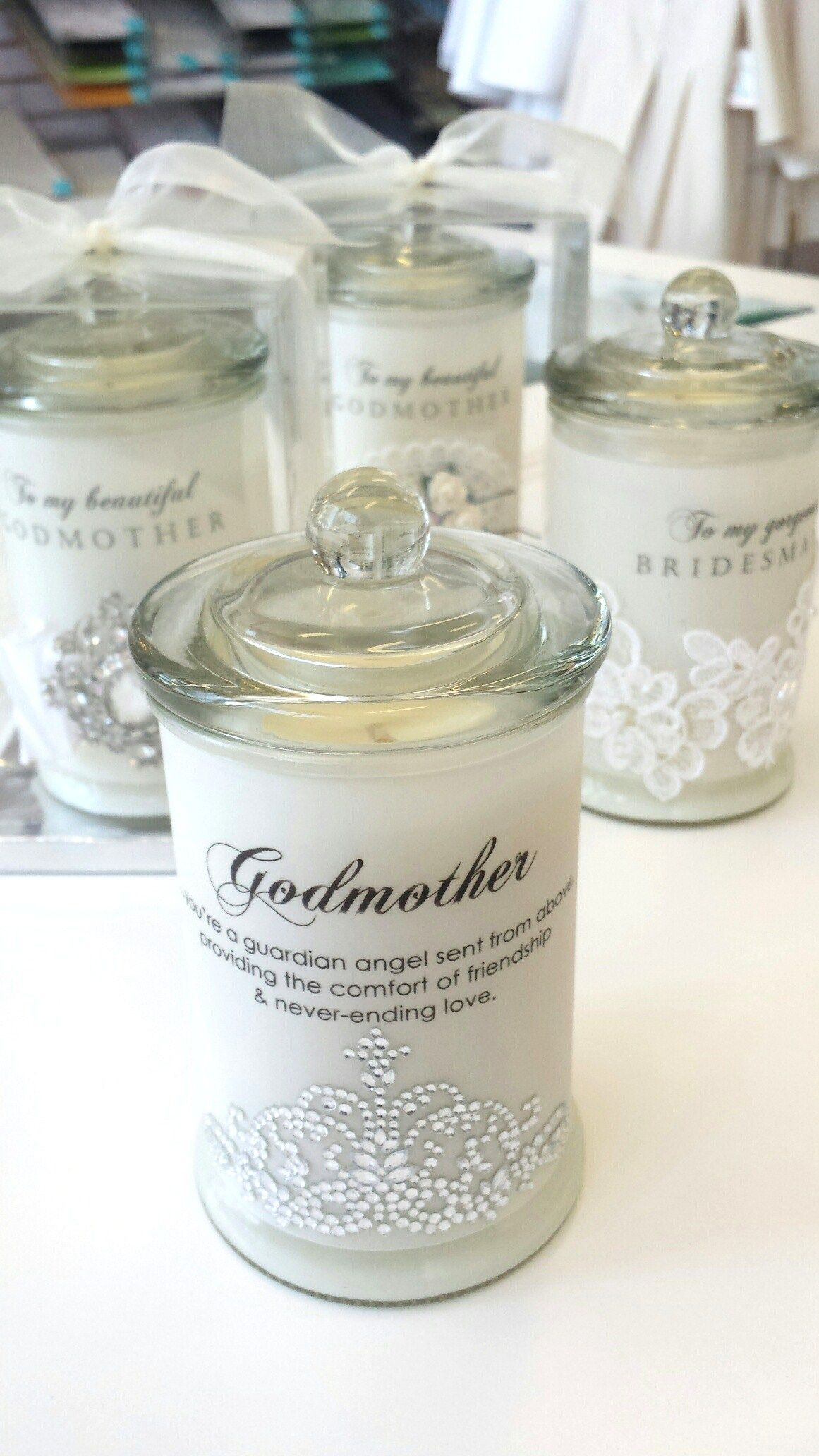 Christening Gift Ideas From Godmother
 beautifully scented GODMOTHER candles gorgeous ts
