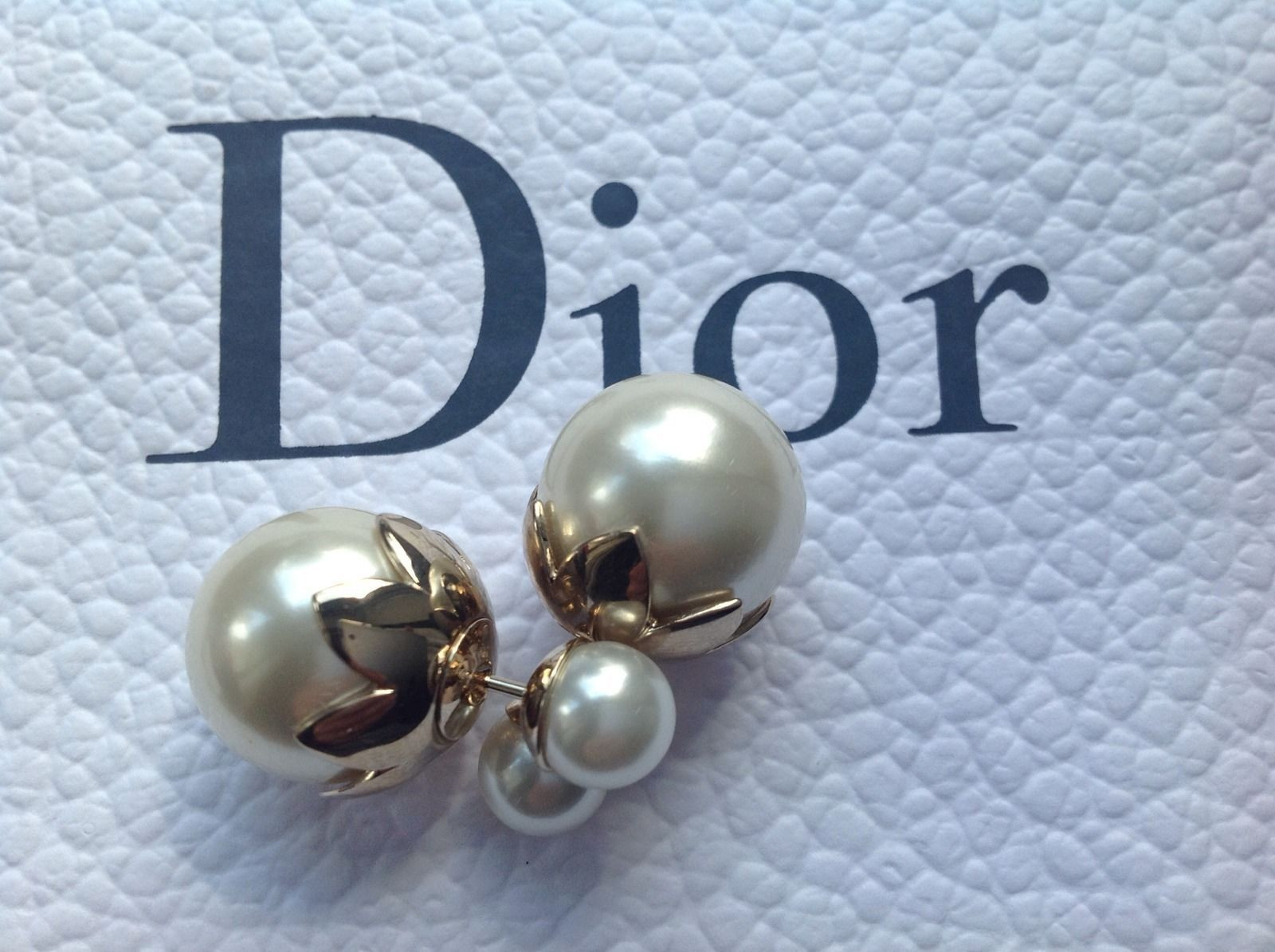 Christian Dior Tribal Earrings
 Authentic Christian Dior Mise En Dior Tribal Petal