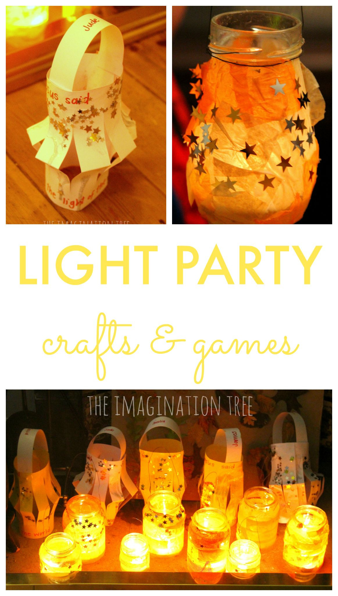 Christian Halloween Party Ideas
 Light Party Crafts and Games for Kids