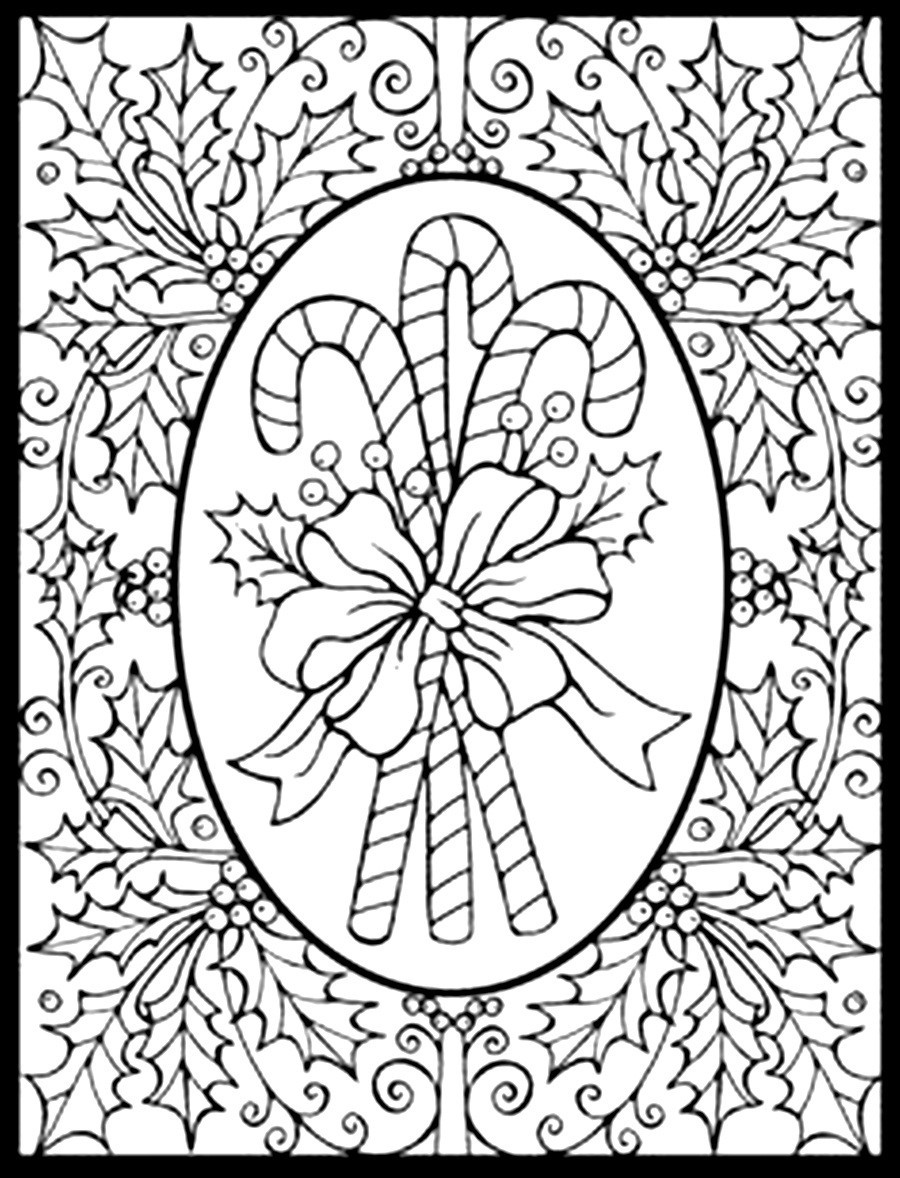 Christmas Adult Coloring Pages
 Serendipity Adult Coloring pages Seasonal Winter Christmas