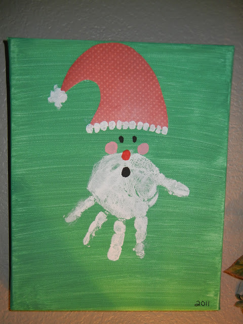 Christmas Artwork Ideas For Toddlers
 Kids Toys Christmas Handprint Art and some BONUS items