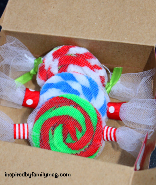 Christmas Candy Crafts
 Easy Christmas Ornament Craft Peppermint Candy Inspired
