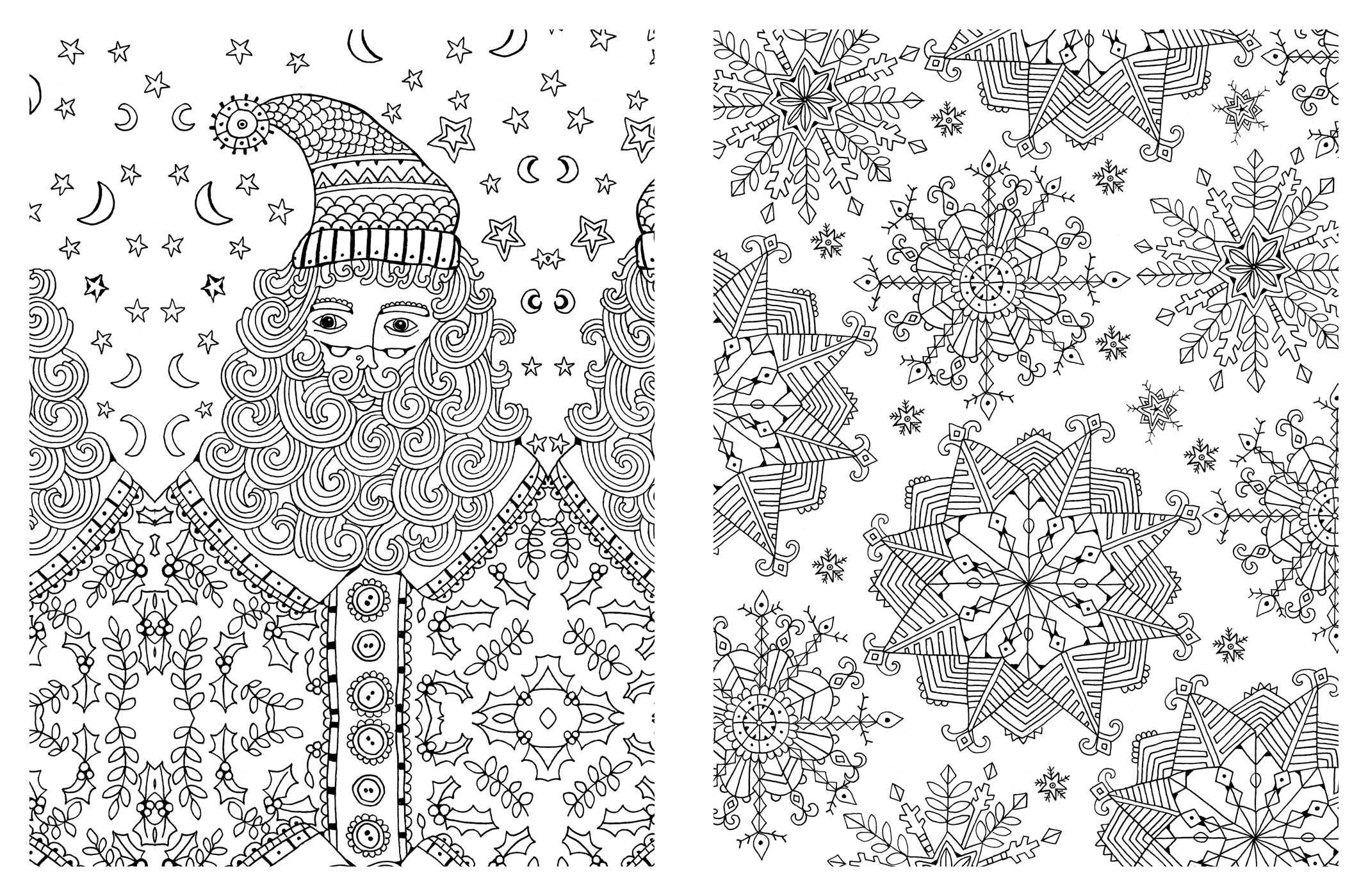 Christmas Coloring Book For Adults
 Christmas adult coloring pages