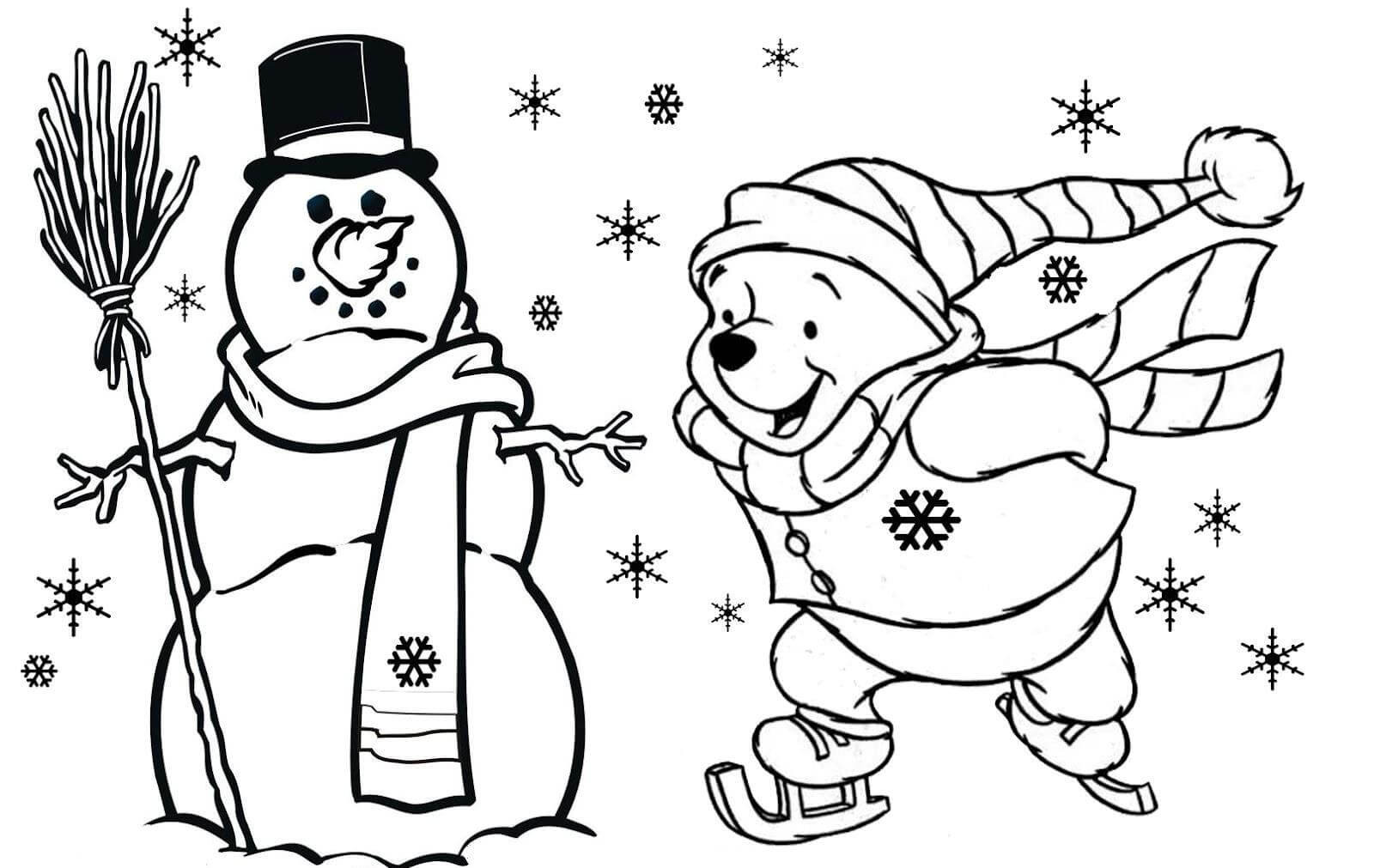 Christmas Coloring Pages For Kids
 Christmas Coloring Pages To Print Free