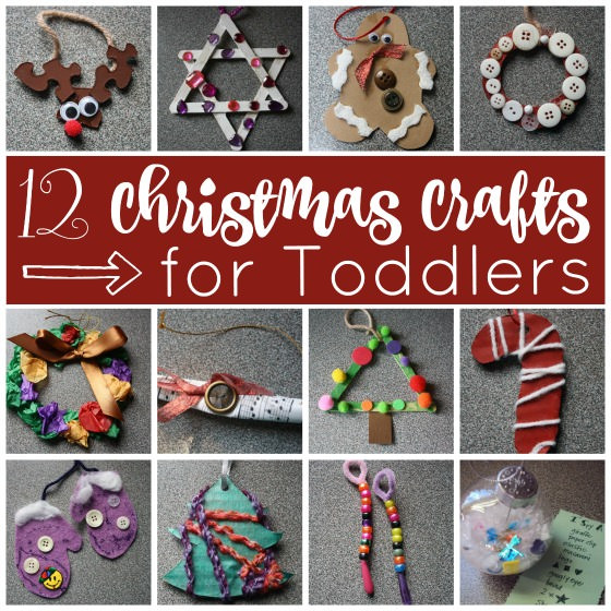Christmas Crafts For Young Children
 12 Easy Christmas Crafts for Toddlers Happy Hooligans