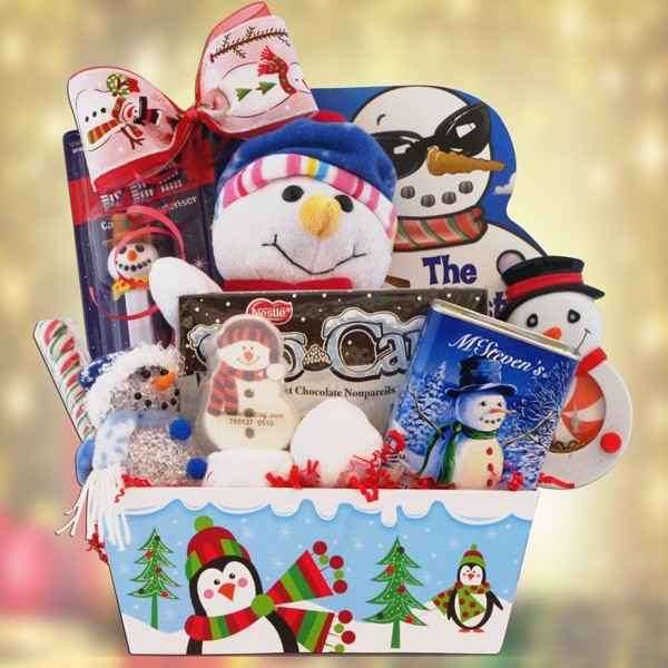 Christmas Gift Basket Ideas For Kids
 Christmas Gift Basket For Children – Let It Snow within