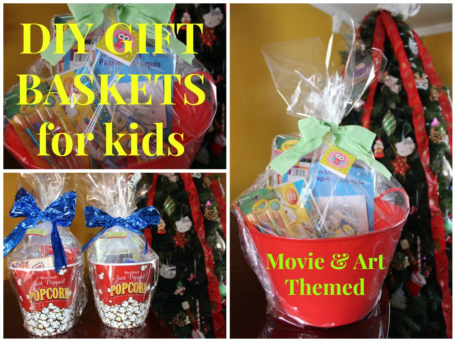 Christmas Gift Basket Ideas For Kids
 DIY Movie & Art Themed Gift Baskets for Kids – Bud Friendly