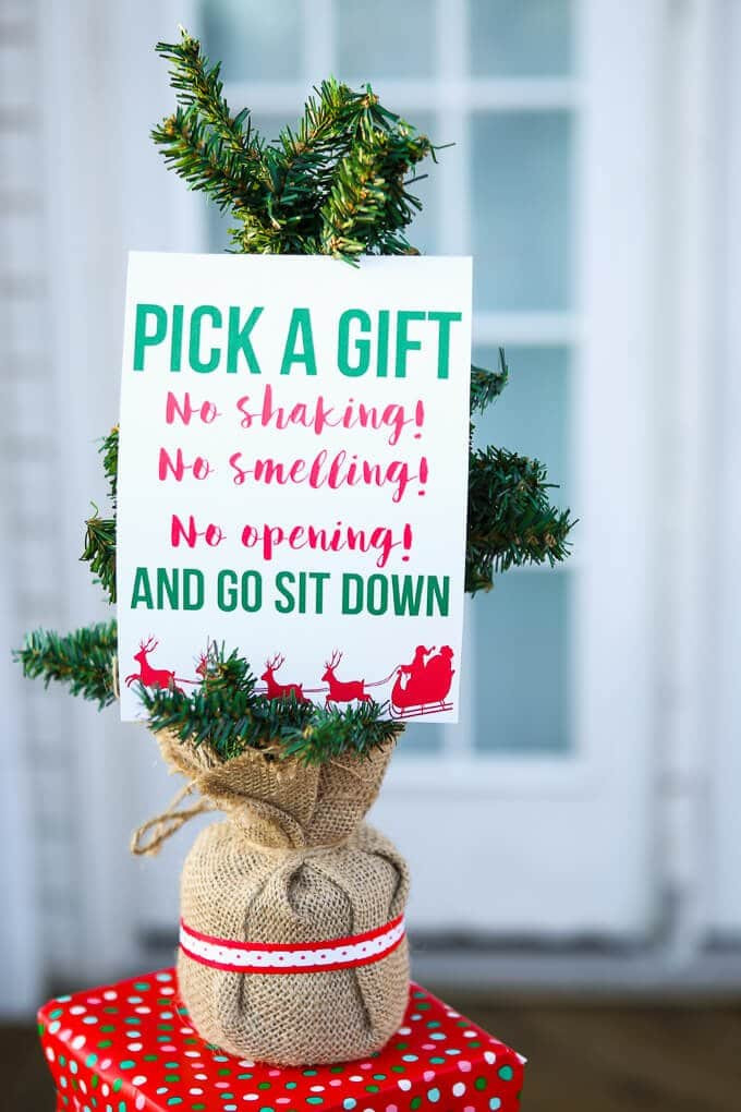 Christmas Gift Exchange Ideas For Families
 Free Printable Exchange Cards for The Best Holiday Gift