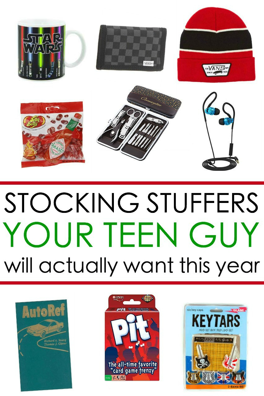 Christmas Gift Ideas 14 Year Old Boy
 65 Awesome Stocking Stuffers for a Teen Guy Teen Boy Gift