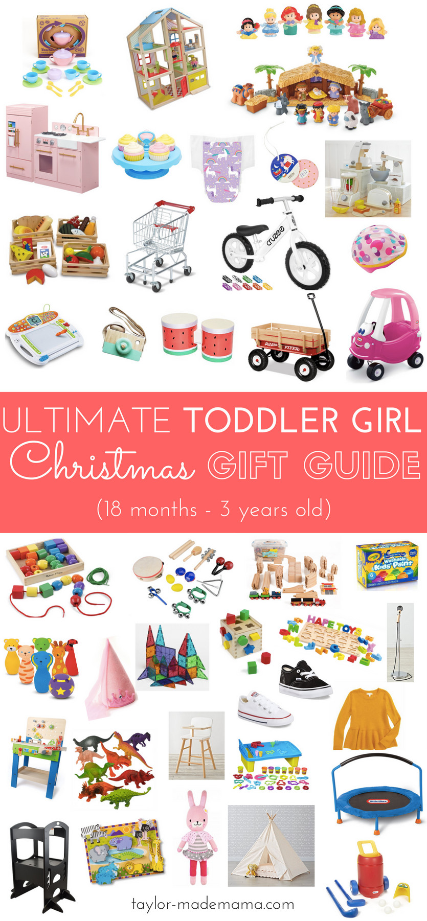 Christmas Gift Ideas For 18 Month Old Girl
 The Ultimate Toddler Girl Gift Guide For Christmas 18