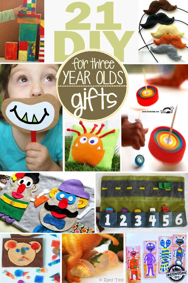 Christmas Gift Ideas For 3 Yr Old Girl
 21 Homemade Gifts for 3 Year Olds