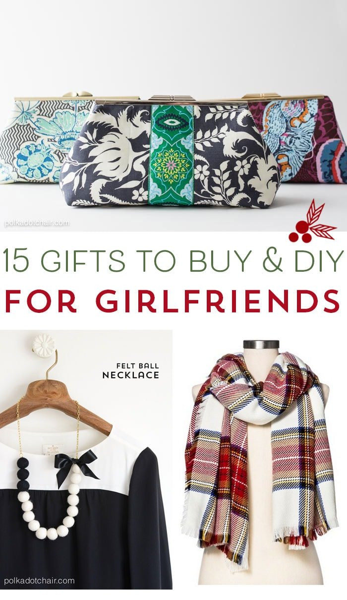 Christmas Gift Ideas For Girlfriend Pinterest
 15 Gift Ideas for Girlfriends that you can or DIY