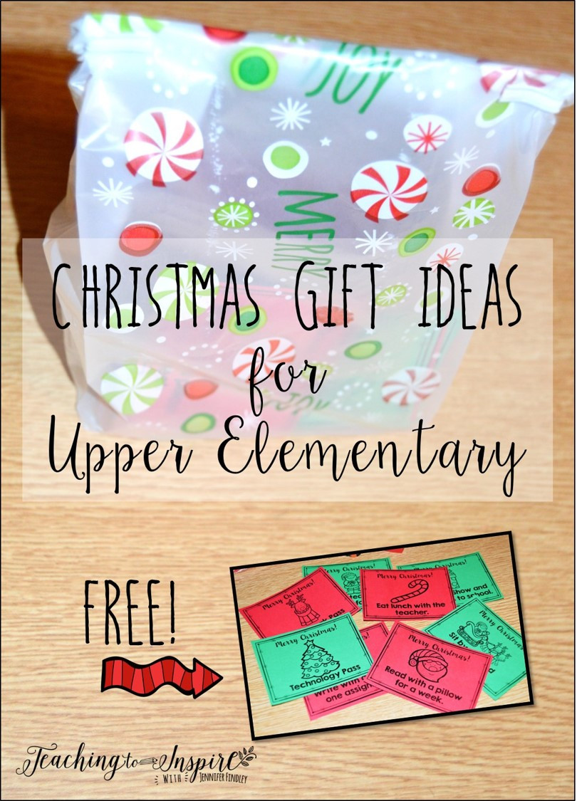 Christmas Gift Ideas For Students
 Christmas Activities for Upper Elementary Teaching to