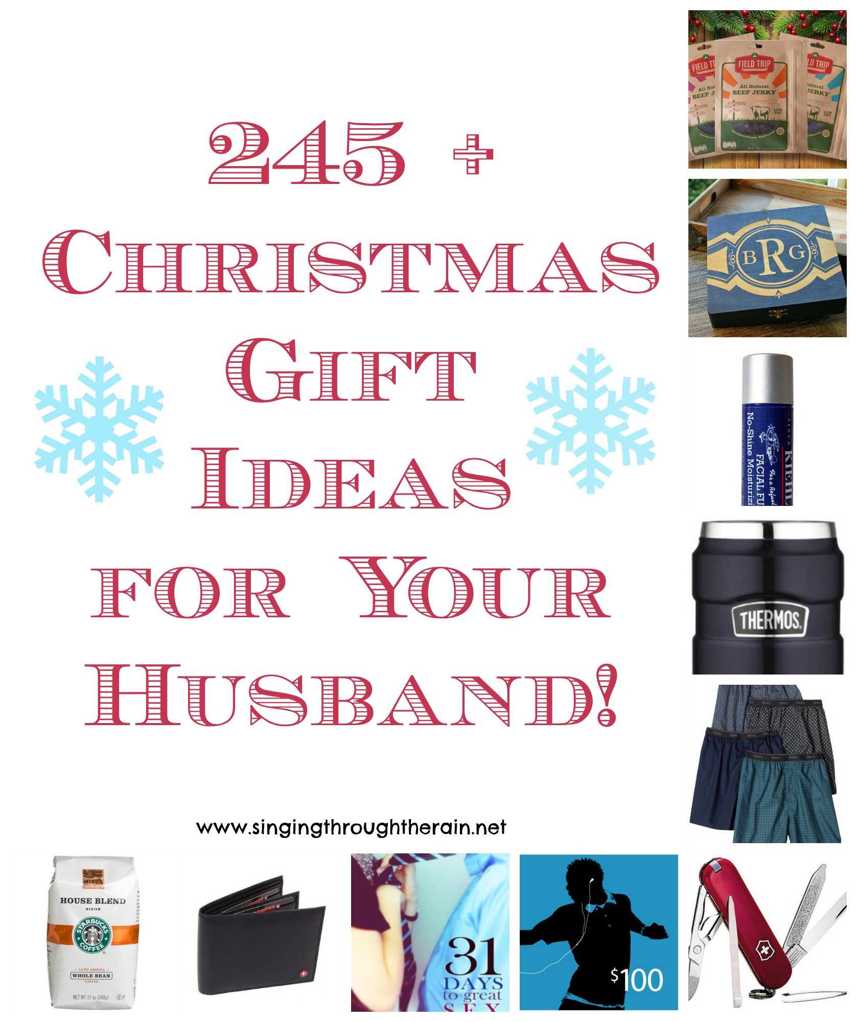 Christmas Gift Ideas Husbands
 245 Christmas Gift Ideas for Your Husband