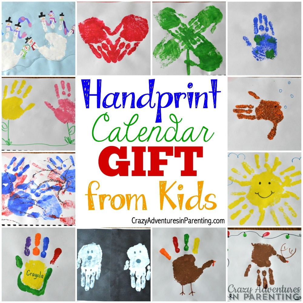 Christmas Gifts For Kids 2020
 Handprint Calendar 15 Homemade Gift Ideas Kids Can Make