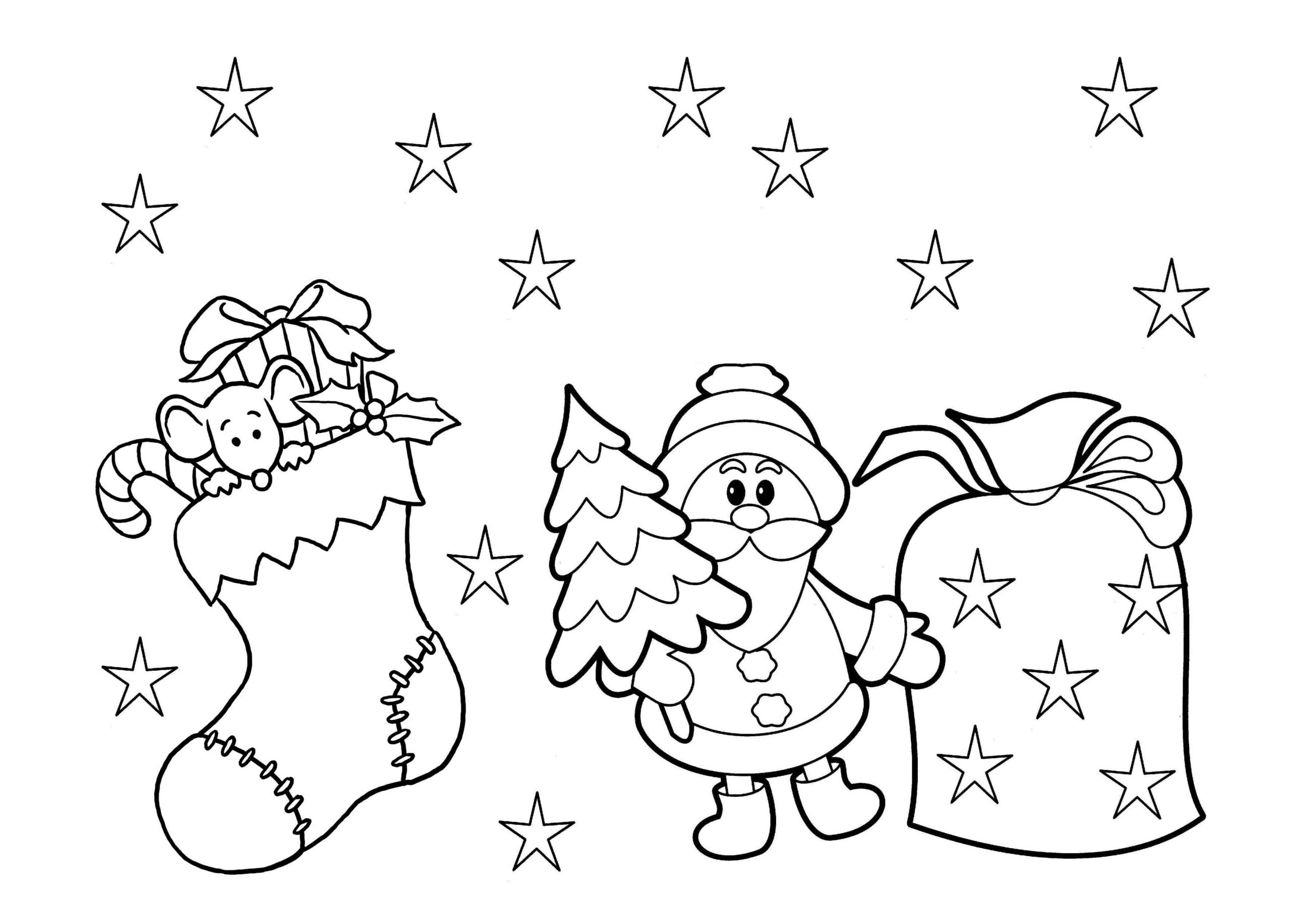 Christmas Kids Coloring Page
 Print & Download Printable Christmas Coloring Pages for Kids