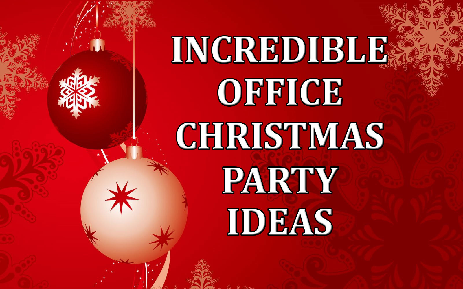 Christmas Office Party Ideas
 Incredible fice Christmas Party Ideas edy Ventriloquist