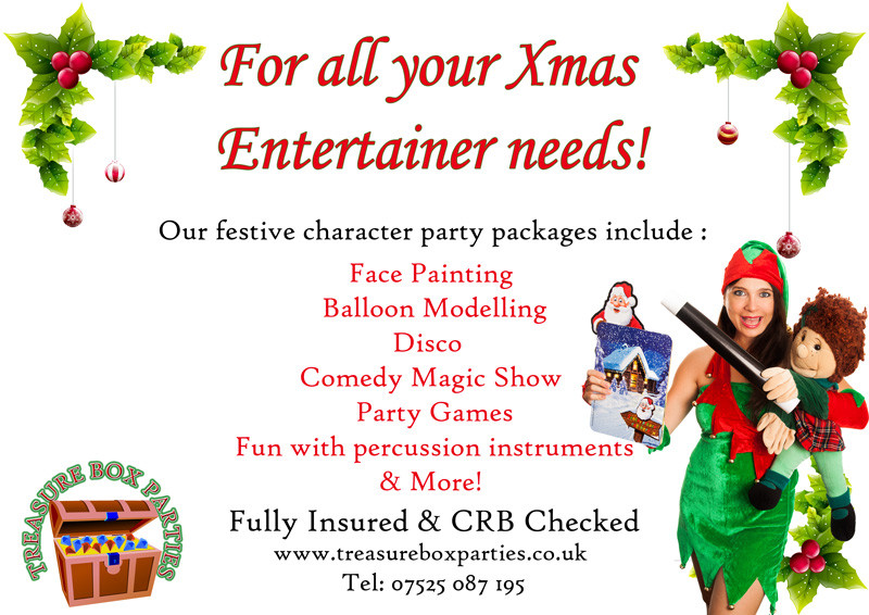 Christmas Party Entertainment Ideas For Work
 Christmas Party Entertainers Childrens Entertainer