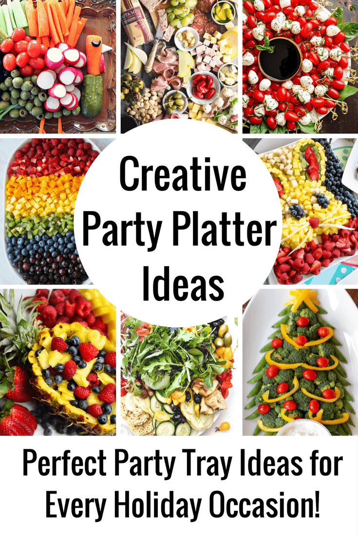 Christmas Party Trays Ideas
 The COOLEST Party Platter Ideas Veggie trays & Fruit