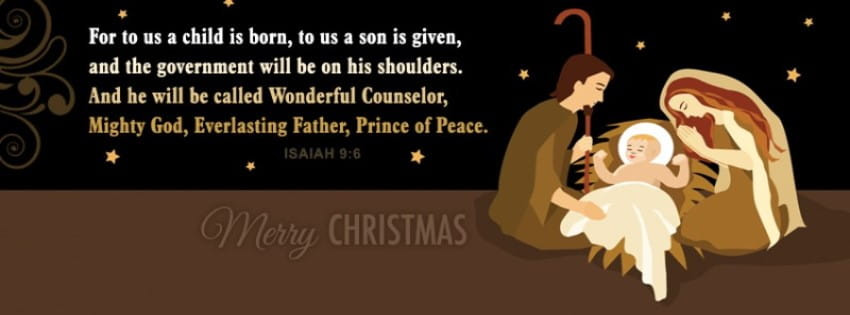 Christmas Quotes For Facebook
 Download Nativity Christian Cover & Banner