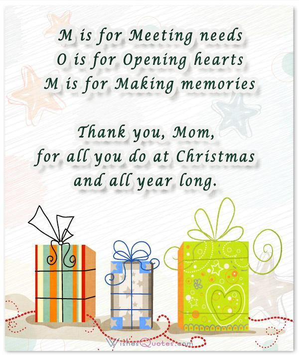 Christmas Quotes For Moms
 20 Heartfelt Christmas Wishes for Special Moms – By
