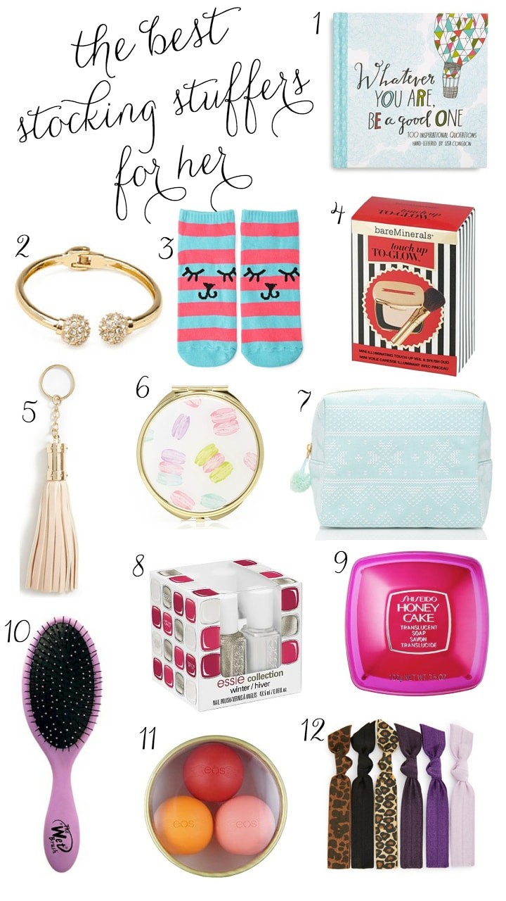 Christmas Stocking Gift Ideas
 The Best Christmas Stocking Stuffers for Her