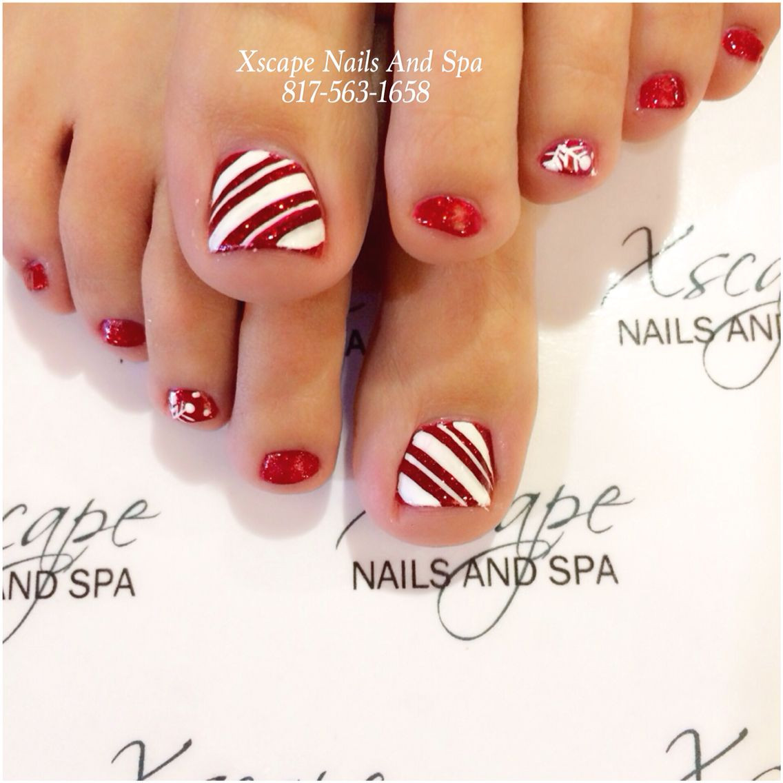 Christmas Toe Nail Designs Pinterest
 Christmas nail designs Toe Nails Designs