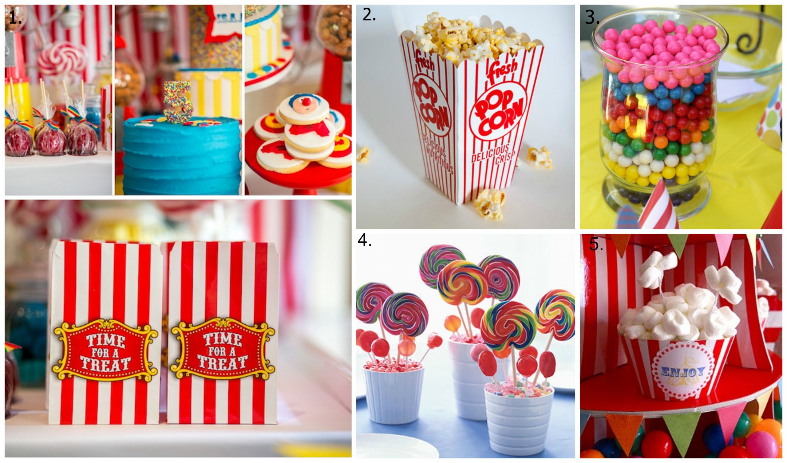 Circus Party Food Ideas
 Adorable circus themed first birthday party Savvy Sassy Moms