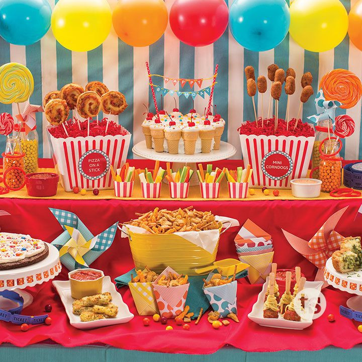 Circus Party Food Ideas
 Fun Food on a Stick